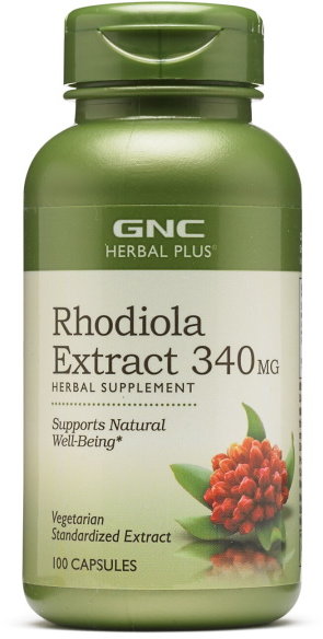 

Gnc Herbal Plus Rhodiola Extract Екстракт Родіоли рожевий 340 mg 100 капсул