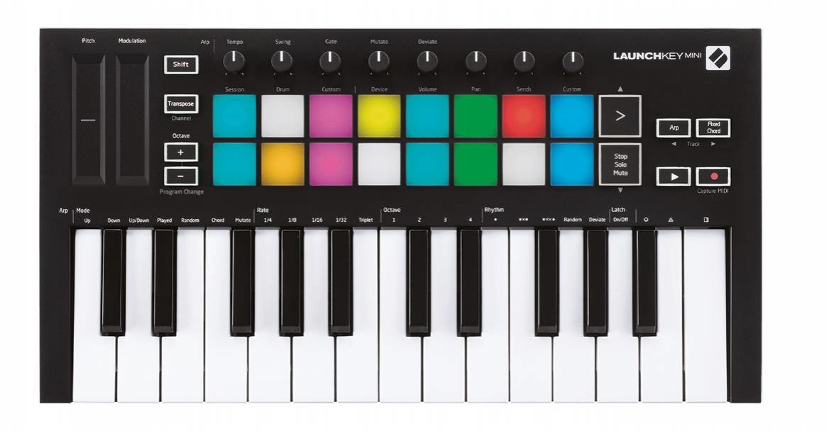 

Midi клавиатура Novation LaunchKey Mini MK3