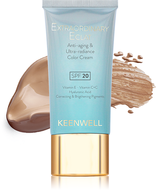 Акция на Keenwell Extraordinary Eclat Ee Cream Mid Honey Spf 20 №3 ЕЕ Тональный крем Молодость и сияние кожи 40 ml от Stylus