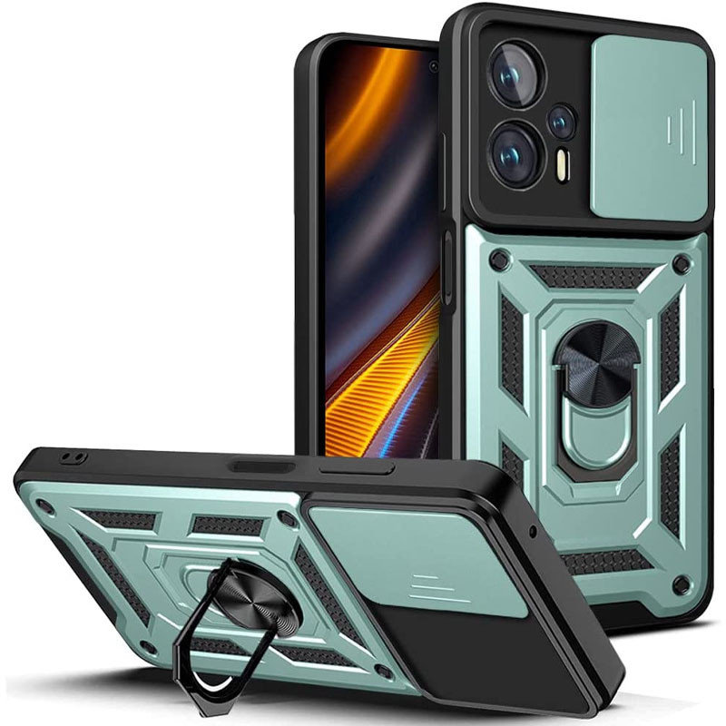 

Mobile Case Camshield Serge Ring Green для Xiaomi Poco X4 Gt