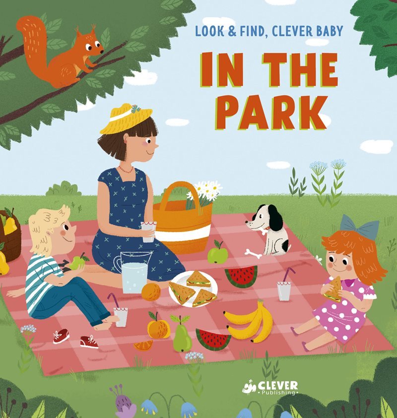 

Клевер. English Books. Look and find, Clever baby: In The Park