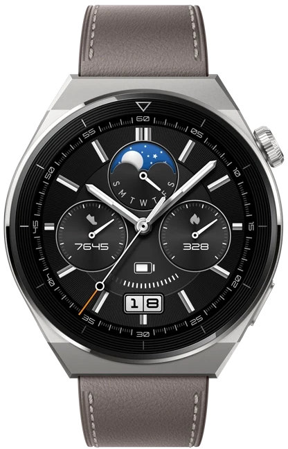 Акція на Huawei Watch Gt 3 Pro 46mm Titanium Classic Gray від Stylus