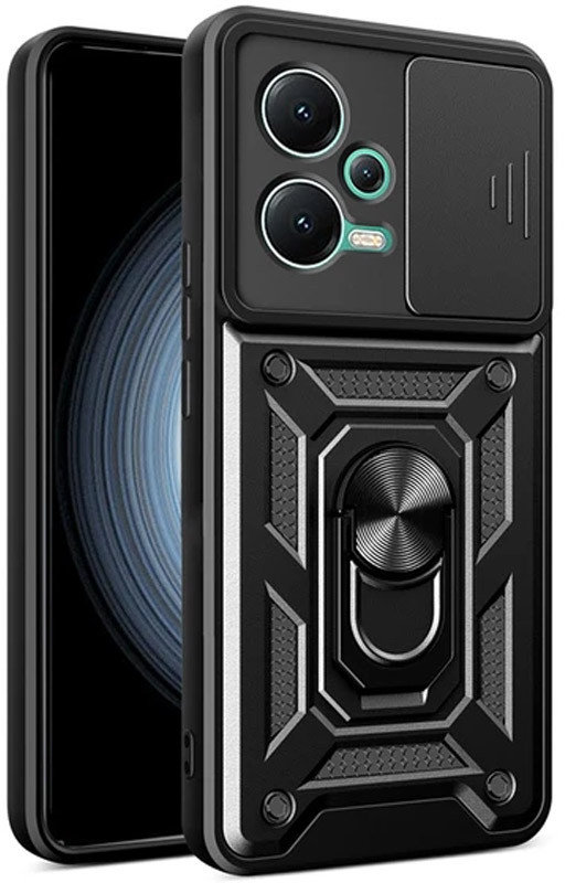 

Mobile Case Camshield Serge Ring Black для Xiaomi Poco X5 5G / Note 12 5G