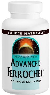 Акція на Source Naturals Advanced Ferrochel 180 Tabs Железо від Stylus