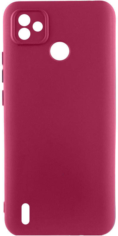 

Lakshmi Case Silicone Cover Full Camera Marsala for Tecno Pop 5