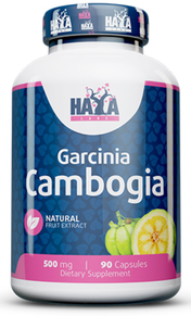 Акція на Haya Labs Garcinia Cambogia 500 мг Гарциния Камбоджийская 90 капсул від Stylus