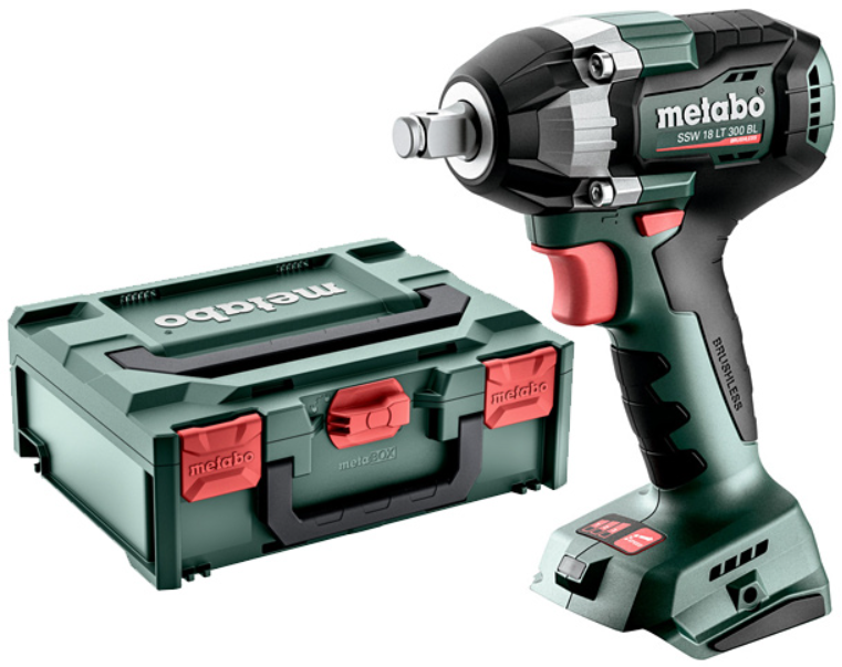 Акція на Гайковерт Metabo Ssw 18 Lt 300 Bl (602398840) від Stylus