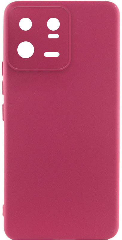 

Lakshmi Case Silicone Cover Full Camera Marsala for Xiaomi 13 Pro