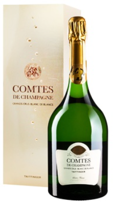 Акція на Шампанское Taittinger Comtes de Champagne Blanc de Blancs 2013 Gb белое брют 12 % 0.75 л (BWT6016) від Stylus