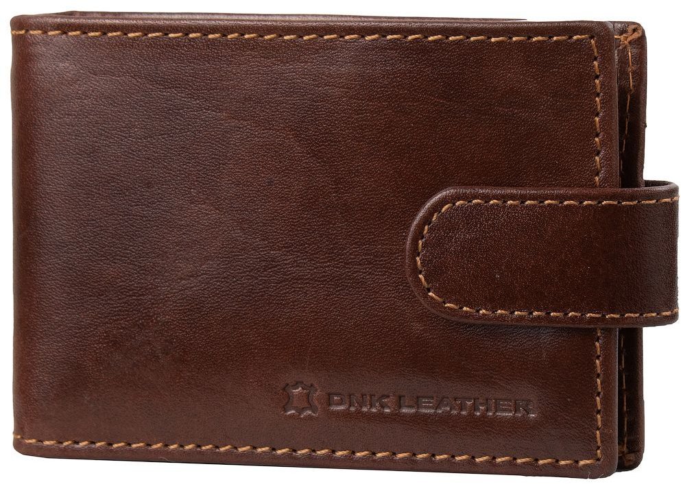 

Мужская визитница Dnk Leather коричневая (DNKTW-02-VT-brown)