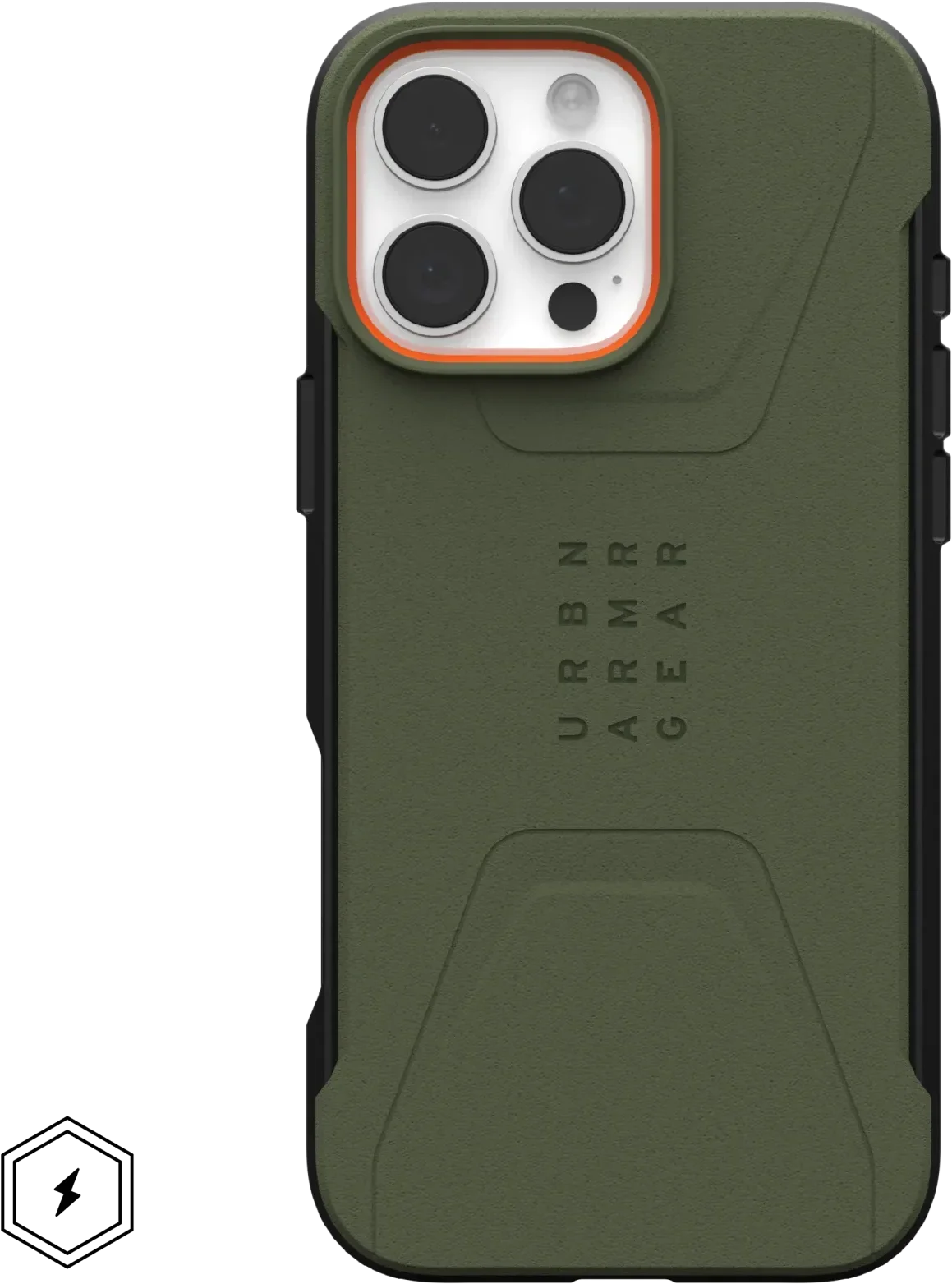 

Urban Armor Gear Uag Графічний Magsafe Olive Drab (114445117272) for iPhone 16 Pro Max