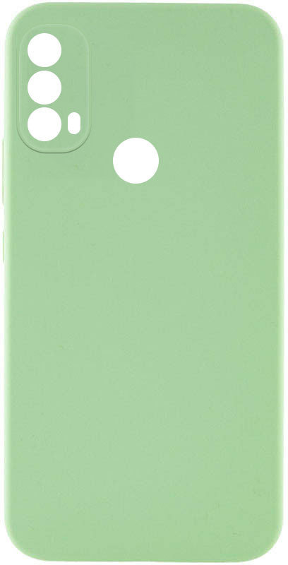 

Lakshmi Case Silicone Cover Full Camera Mint for Motorola Moto E40