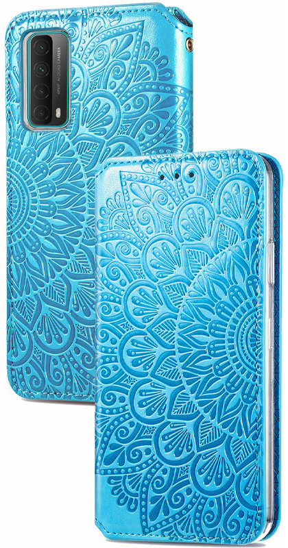 

Mobile Case Getman Mandala Pu Blue for Huawei P Smart 2021