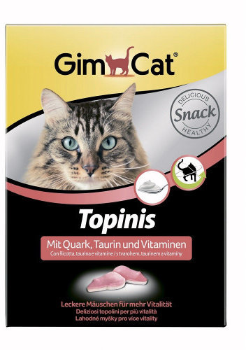 

Витамины Gimborn GimCat Topinis 180 т. для кошек для улучшения обмена веществ (4002064409757)