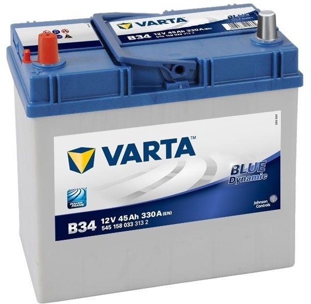 Акція на Автомобільний акумулятор Varta 6СТ-45 Blue dynamic (B34) від Y.UA