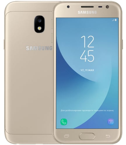 

Смартфон Samsung Galaxy J3 2017 2/16Gb Gold Approved Вітринний зразок