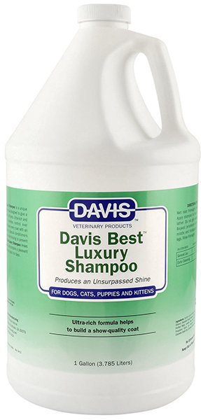 

Шампунь-концентрат Davis Best Luxury Shampoo для блиску вовни у собак і котів 3.8 л (52253)