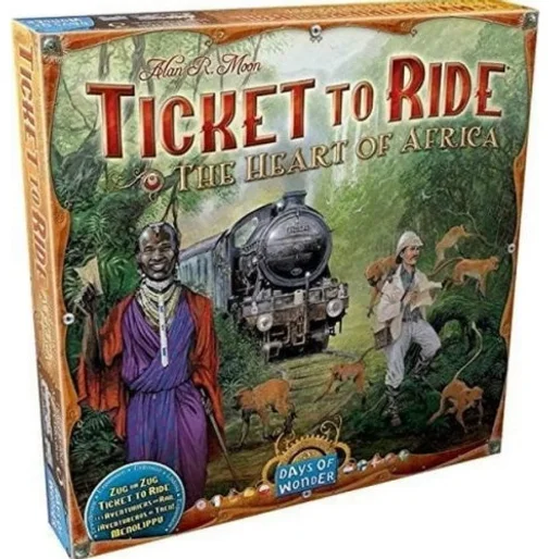 

Настольная игра Days of Wonder Билет на поезд - Коллекция карт №3: Сердце Африки (Ticket to Ride - Map Collection 3: The Heart of Africa) (англ.) (DOW720117)