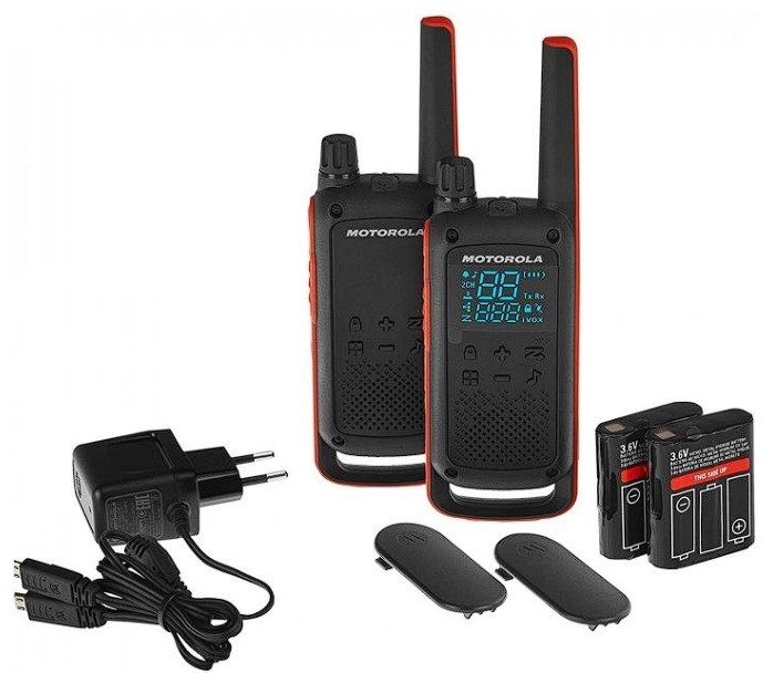 

Рации Motorola Talkabout T82 Twin Pack & Chgr We