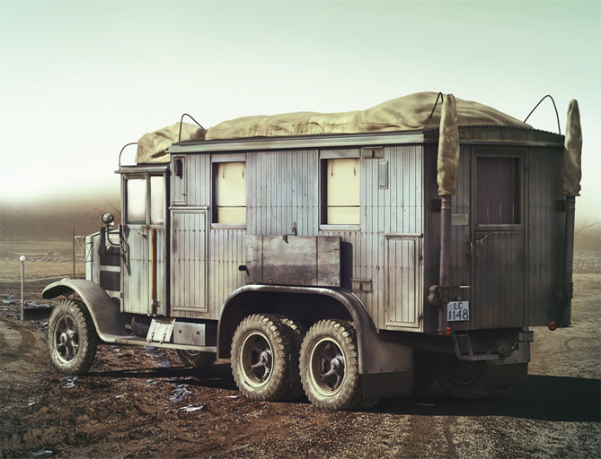 

Krupp L3H163 Kfz.72, Німецький тягач ІІ МВ, Wwii German radio truck (ICM35462)