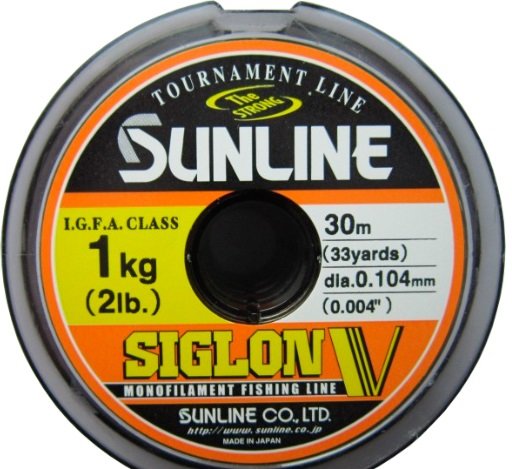 

Леска Sunline Siglon V 30м #0.4/0.104мм 1кг (1658.04.87)