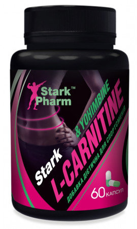 

Stark Pharm L-Carnitine & Yohimbine 60 caps