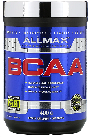 

Allmax Nutrition Bcaa 2:1:1 400 g /80 servings/ Natural