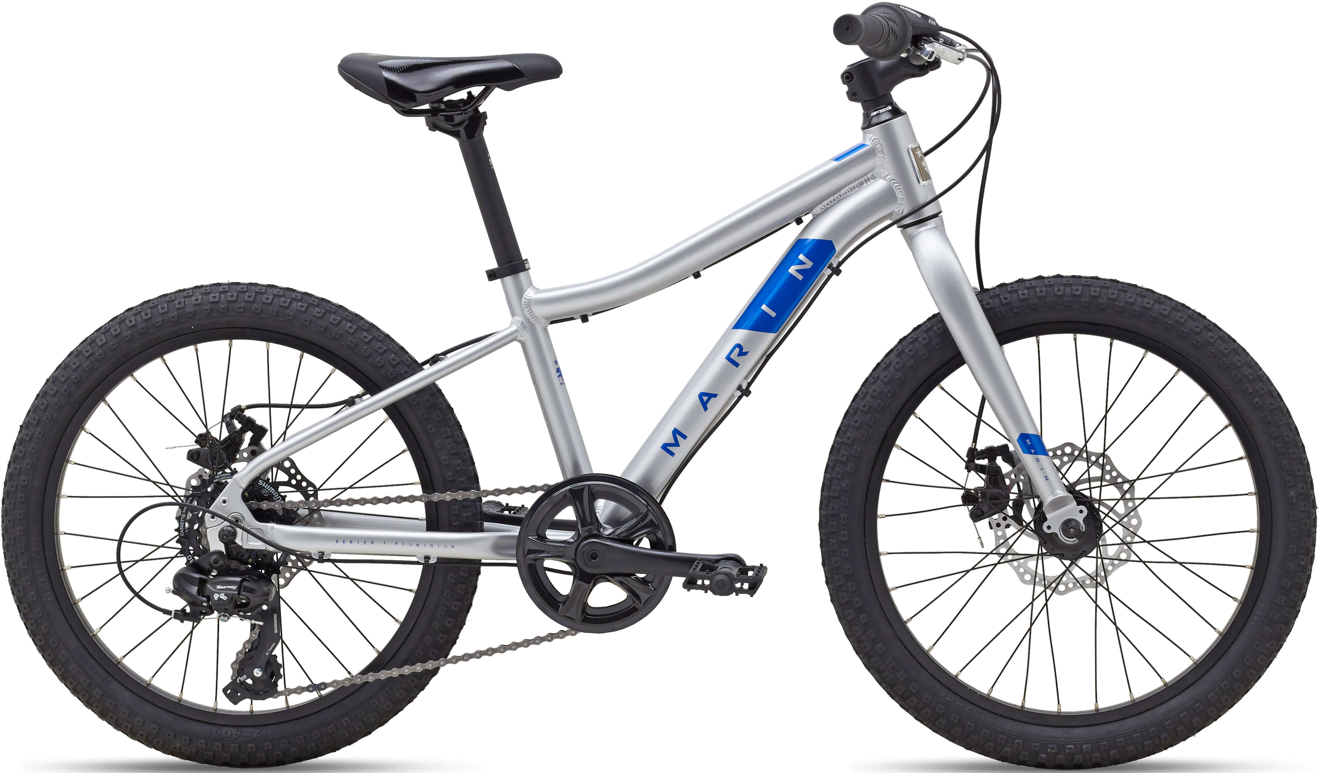 

Велосипед 20" Marin Hidden Canyon 20, 2022 Silver Blue (SKD-18-07)