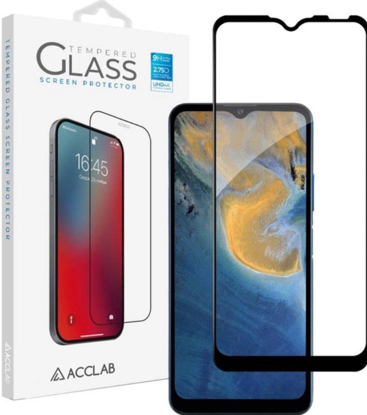 

Acclab Tempered Glass Full Glue Black for Zte Blade A71