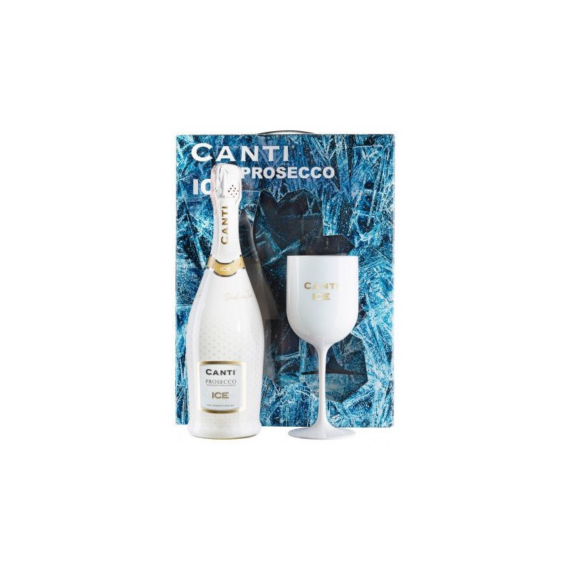 Акція на Игристое Canti Prosecco Ice + 1 glass (0,75 л.) (BW48413) від Stylus