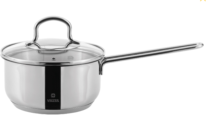 

Стільник з кришкою Vinzer Saucepan Techno 16х8 см 1.5 л (50079)