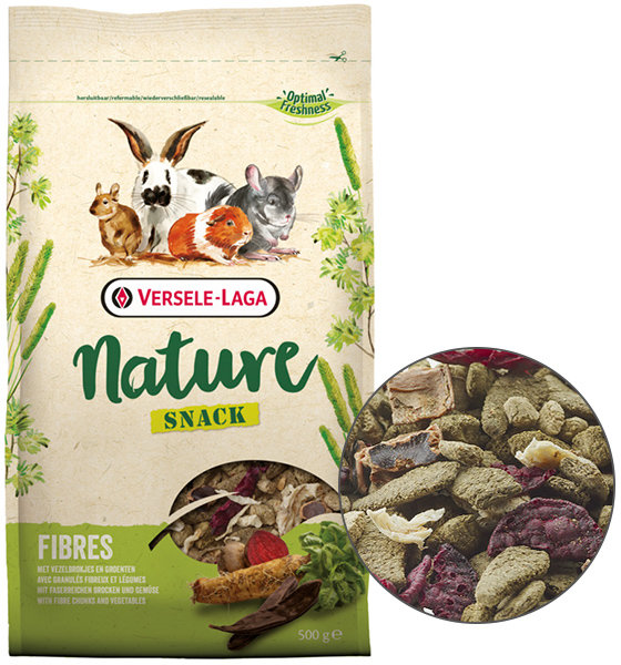 

Корм Versele-Laga Nature Snack Fibres для грызунов 500 г