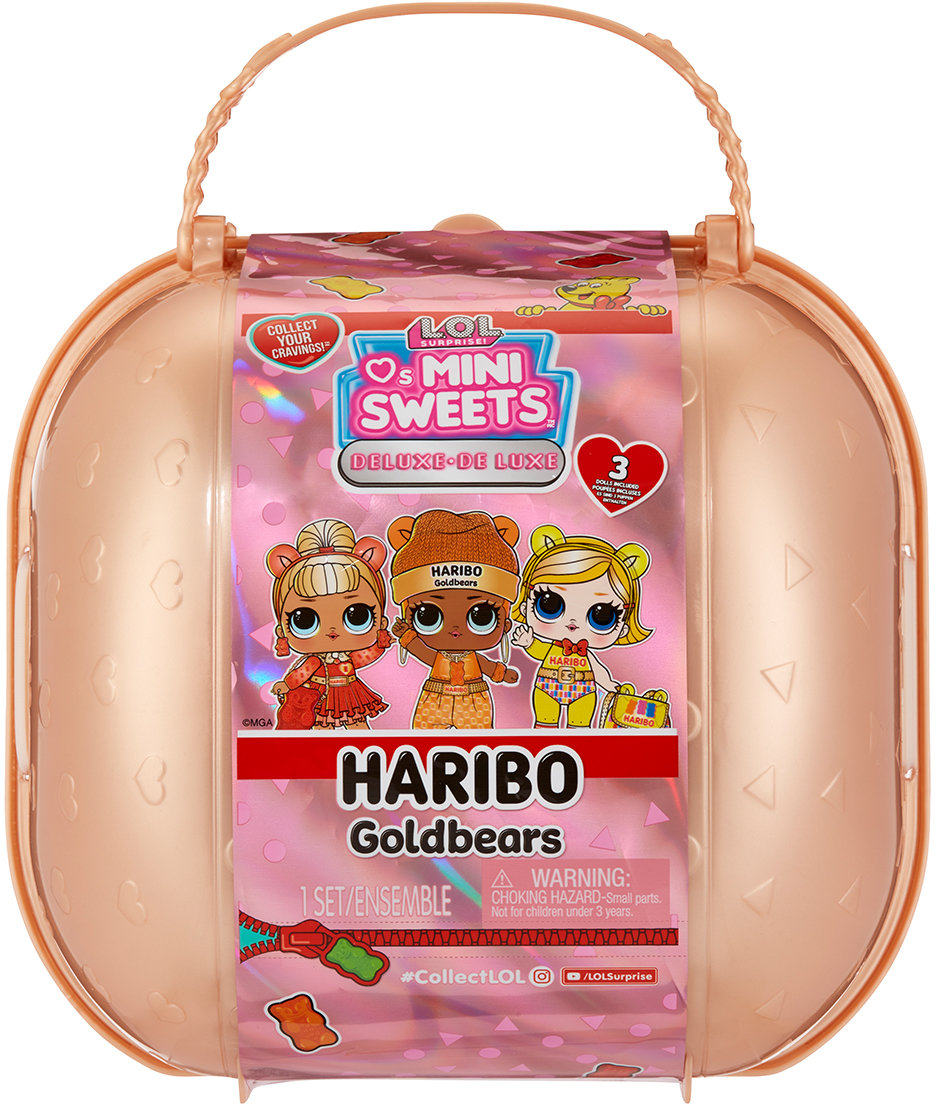 Акція на Игровой набор с куклой L.O.L. Surprise!! серии Loves Mini Sweets Haribo Deluxe – Золотые мишки (119906) від Stylus