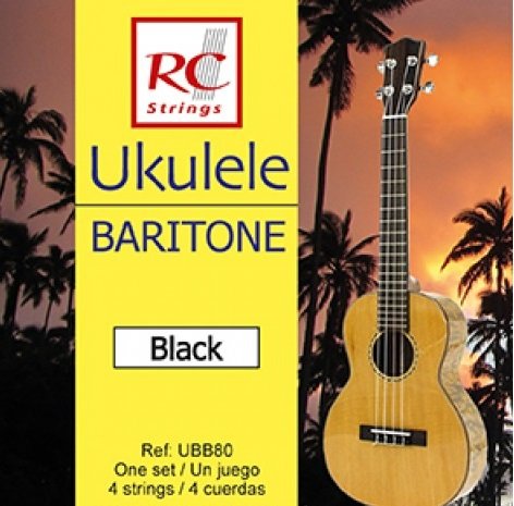 

Струны для укулеле Royal Classics UBB80 Ukelele Black Baritono