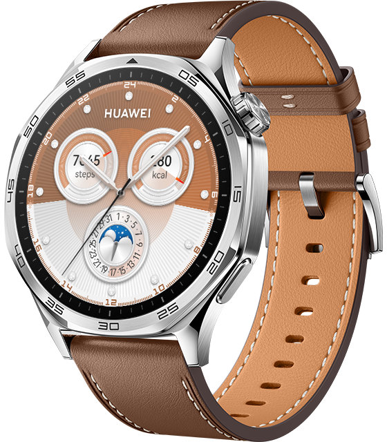 Акція на Huawei Watch Gt 5 46mm Brown від Stylus