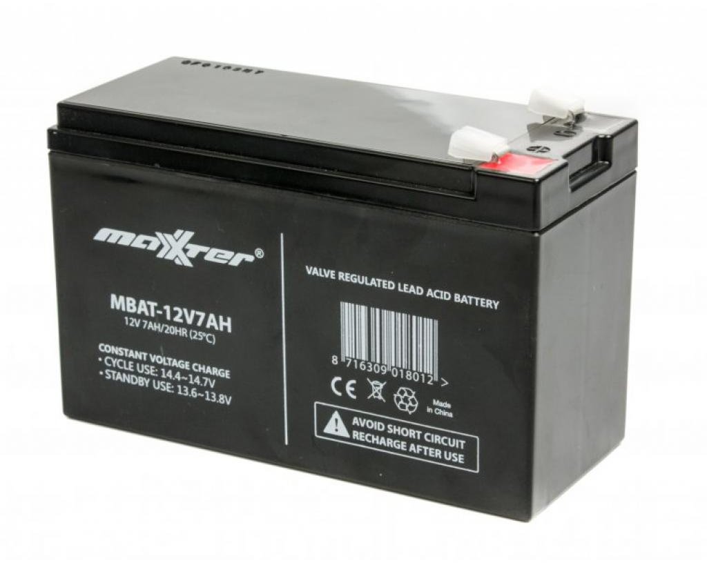 

Maxxter 12V 7AH (MBAT-12V7AH)