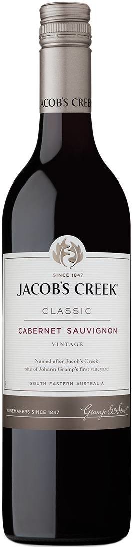 Акція на Вино Jacob's Creek Classic Cabernet Sauvignon 0.75л, красное сухое, 10.5-15% (STA9300727013316) від Stylus