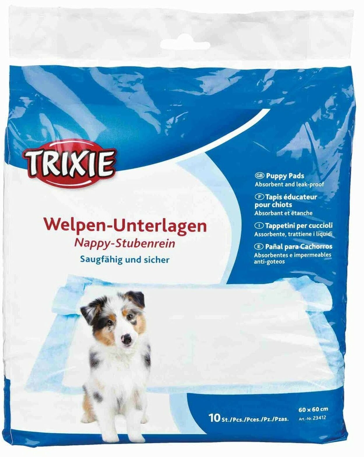 

Пеленки для собак Trixie 60х60 10 шт. (4011905234120)