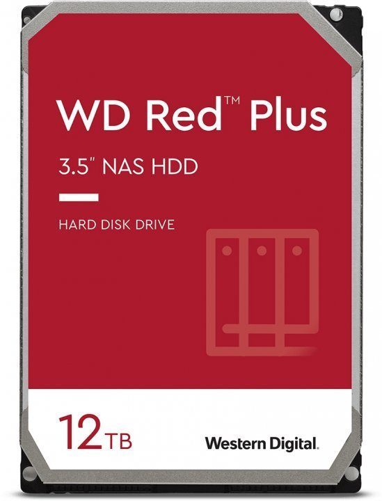 Акція на Wd Red Plus 12 Tb (WD120EFBX) від Stylus