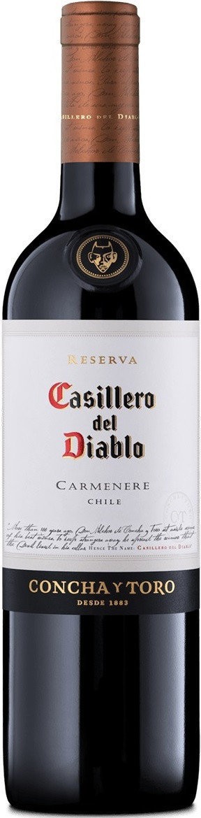 

Вино Casillero del Diablo "Carmenere" (сухе, червоне) 0.75л (BDA1VN-VCT075-017)