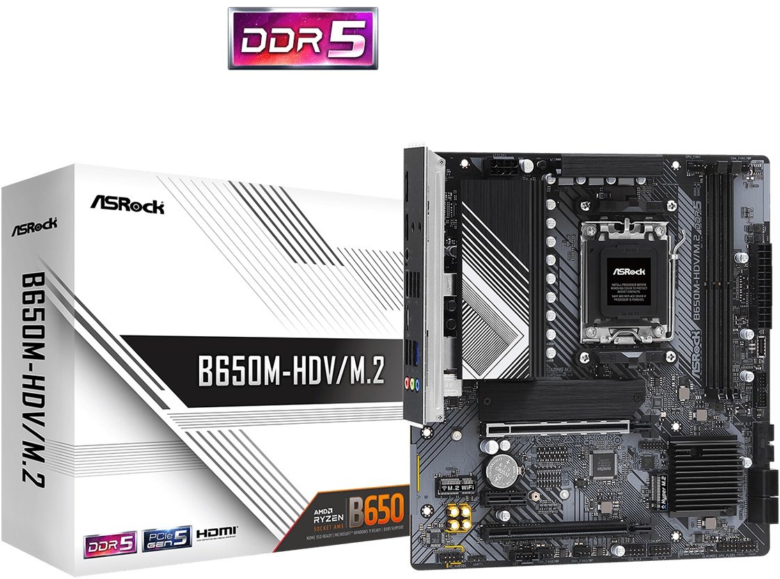 Акція на ASRock B650M-HDV/M.2 від Stylus