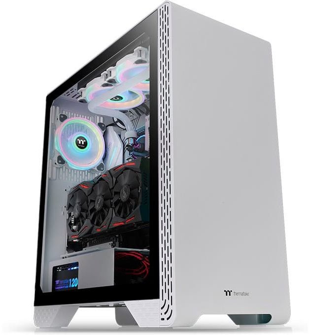 Акція на Thermaltake S300 Snow Edition (CA-1P5-00M6WN-00) від Stylus