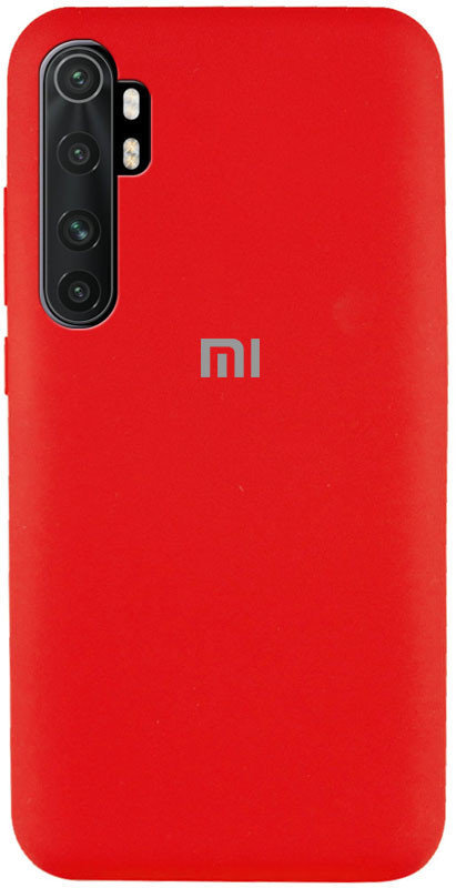 

Mobile Case Silicone Cover Red for Xiaomi Mi Note 10 Lite