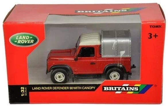 

Автомодель Позашляховик Britains Land Rover Defender 90, 1:32 червоний (42732)