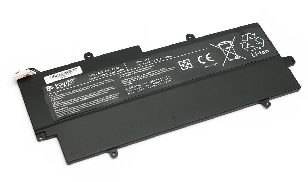 

Аккумулятор PowerPlant для ноутбуков Toshiba Portege Z830 Ultrabook (PA5013U-1BRS) 14.8V 2600mAh (NB00000300)