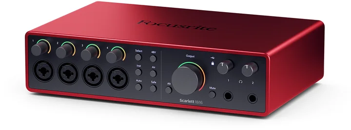 

Аудиоинтерфейс MOSC0036 Focusrite Scarlett 18i16 4th Gen (236533)