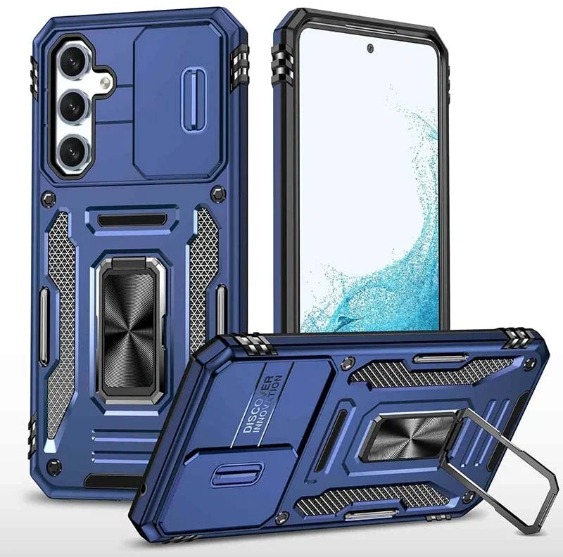 

Mobile Case Camshield Army Ring Navy для Samsung S721 Galaxy S24 Fe