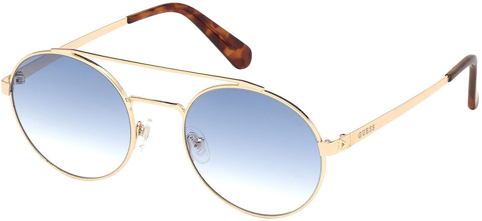 Акція на Женские солнцезащитные очки Guess с градуированными линзами, круглые (PGU6940-32W53) від Stylus