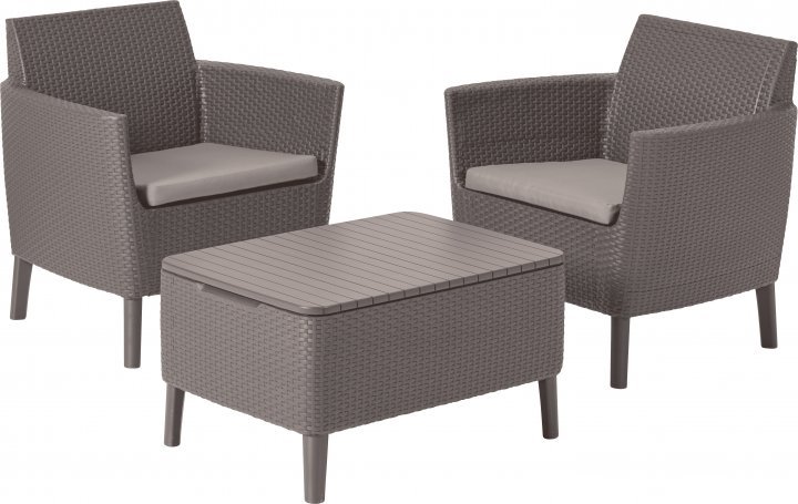 

Комплект мебели Allibert Salemo balcony Set бежевый (8711245145457)