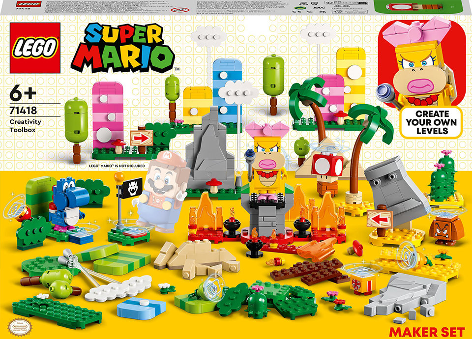 Акция на Lego Super Mario Інструменти для творчості (71418) от Y.UA